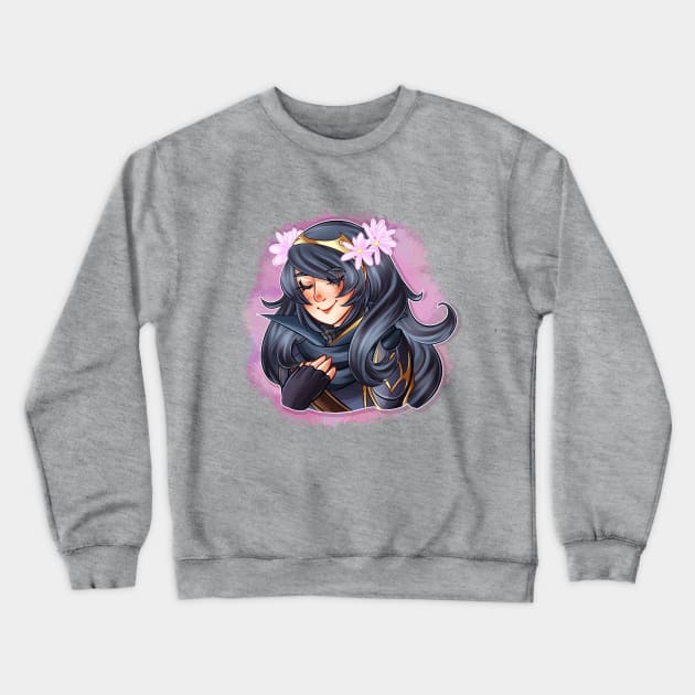 Flower Princess Lucina Crewneck Sweatshirt by lythweird